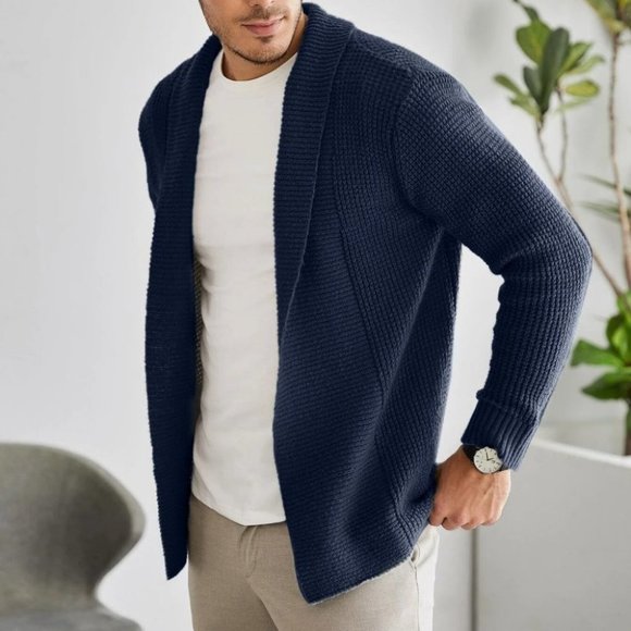 . Other - Blue Mens Cardigan